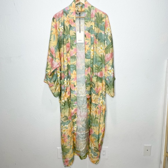 Spell & The Gypsy Havana Maxi Robe M/L NWT - Picture 3 of 8